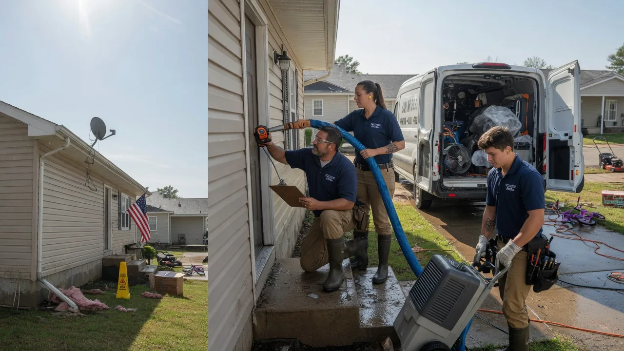 Ceiling Water Damage Restoration in Stafford, NY near me